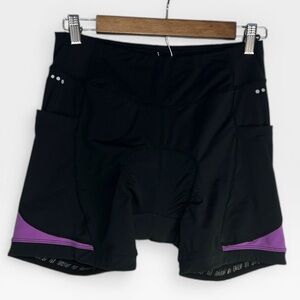 Baleaf Black Padded Bike Shorts Large